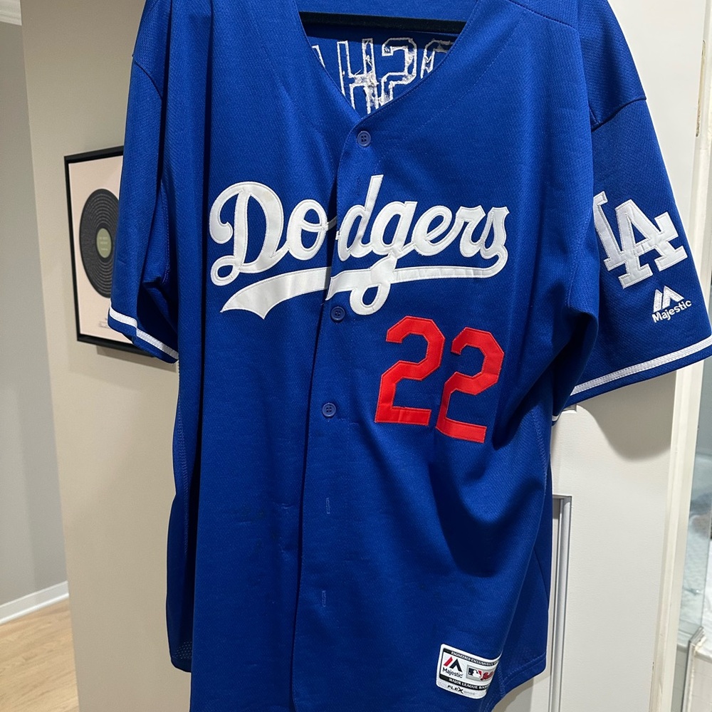 Blue Dodgers Jersey - Kershaw